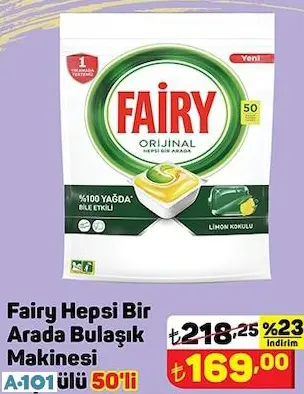 FAİRY HEPSİ BİR ARADA BULAŞIK MAKİNESİ KAPSÜLÜ